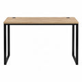 Biurko prostokątne MDF 120x60x75 cm dąb/czarny