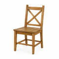 Krzesło drewniane teak brązowe