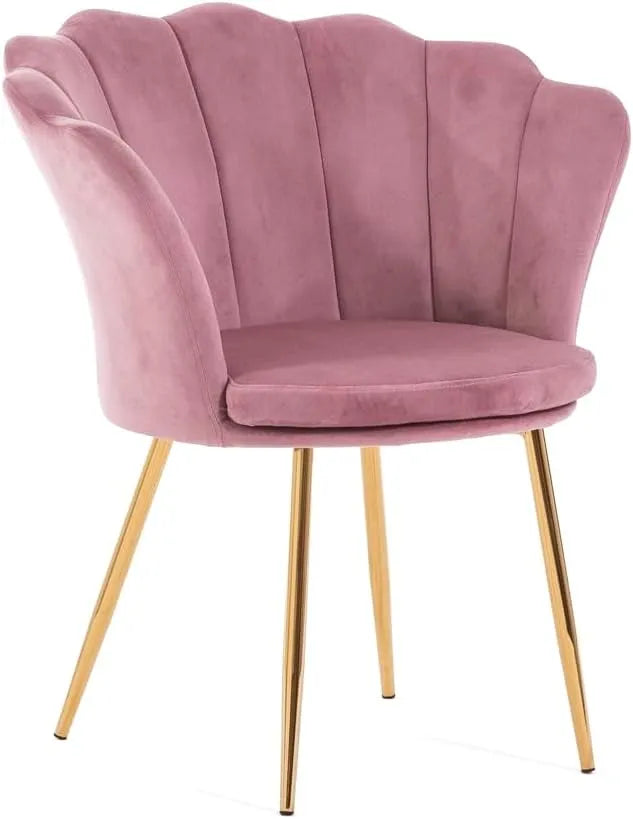 Fotel, SIEDITI, tapicerowane, metal i aksamit, kolor różowy/złoty, do salonu i do sypialni