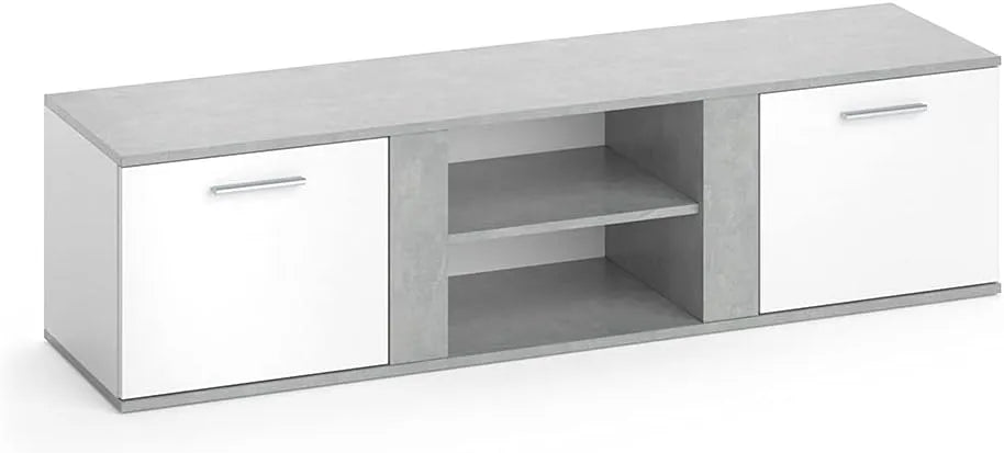 Komoda, Novelli, 155 x 41 cm, beton, mebel z szufladami do przechowywania