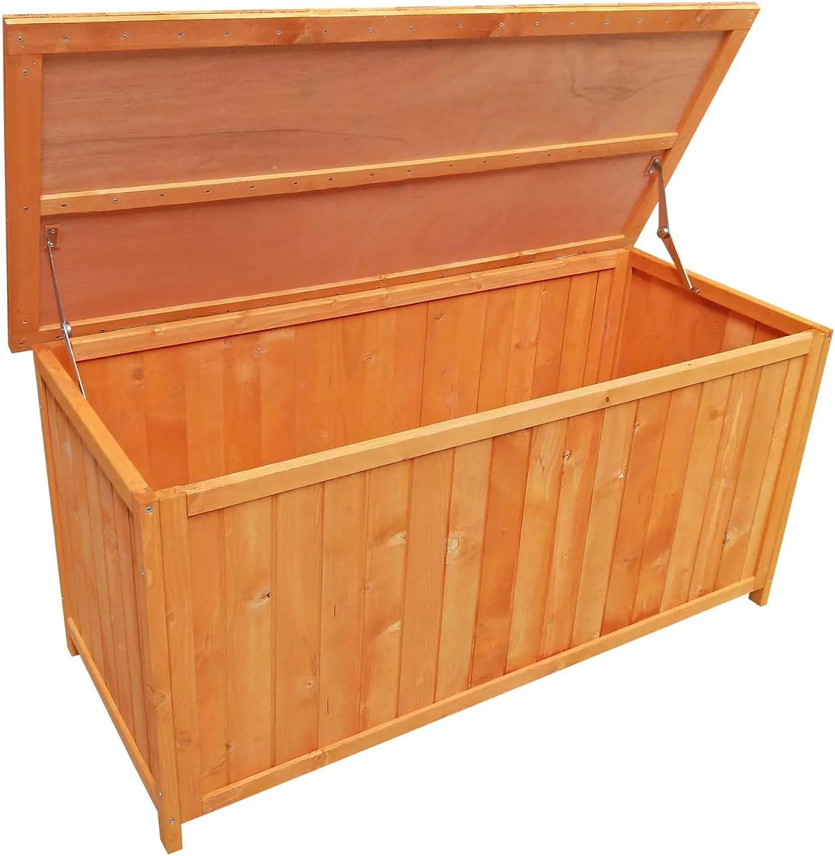 Skrzynia ogrodowa, Wiltec drewniana, 127 x 55 x 60 cm, drewno, do ogrodu